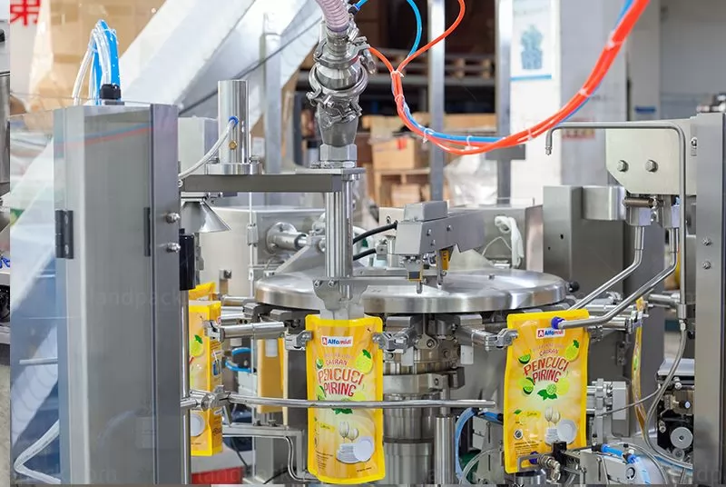 stand up pouch packaging machine