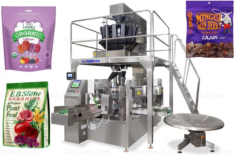 Automatic Rotary Doypack Packaging Machine ( 8 Working Stations )