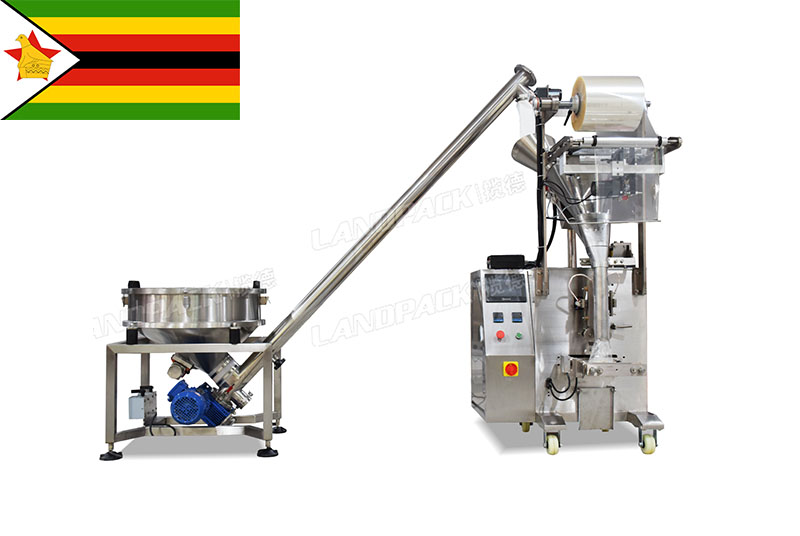 Zimbabwe Customer--Model LD-320D To Pack Powder With Corrosivity
