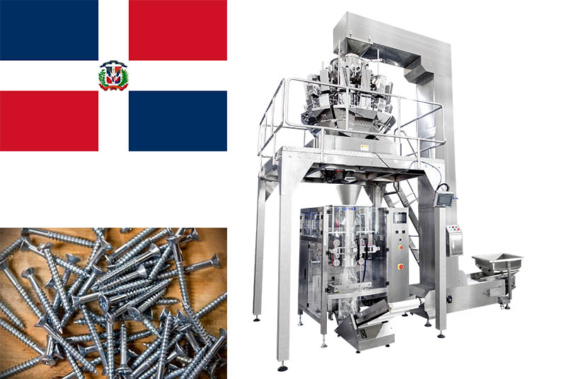 A Dominican Customer Purchased Screw Packaging Machine From LANDPACK
