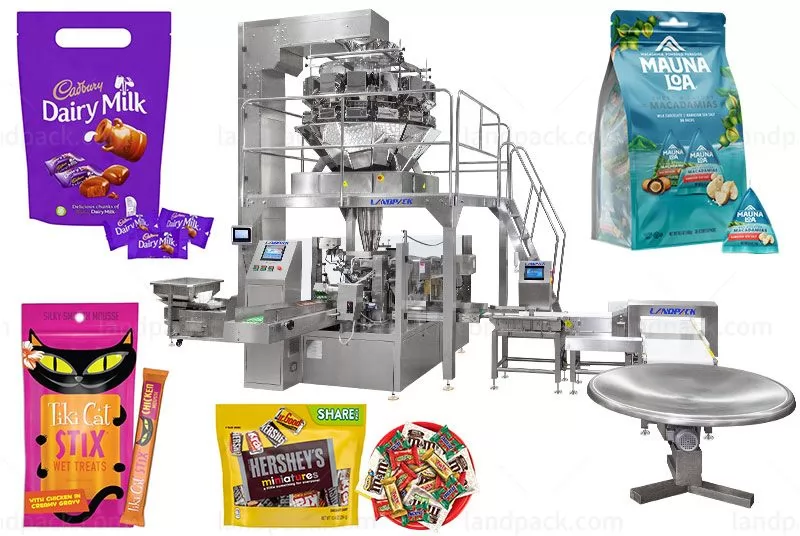 zipper pouch packing machine