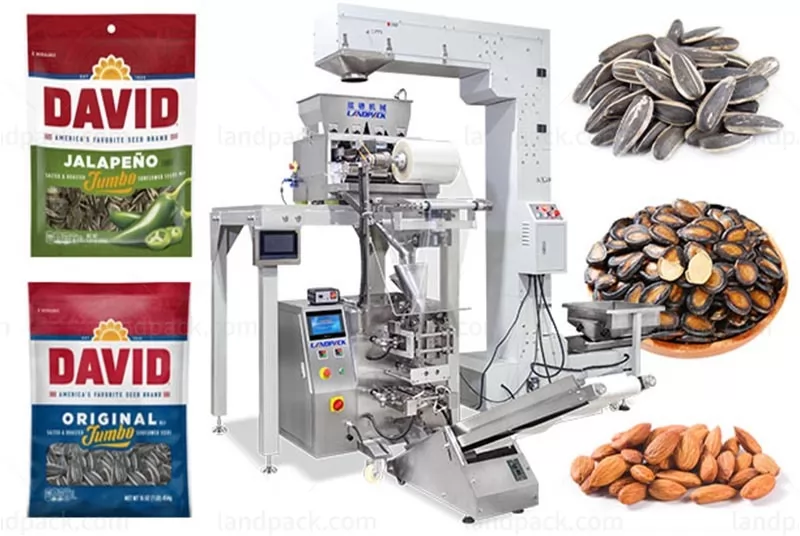 High Precision Linear Weighing Packing Machine For Nut Cashew Beans - LandPack