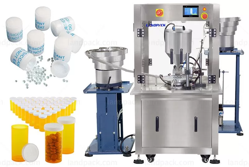 Multifunctional Fine Particle Silica Gel Desiccant Bottle Filling Machine