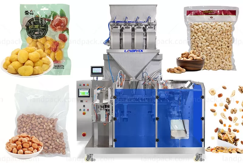 Horizontal Automatic Peanut Vacuum Pouch Doypack Packaging Machine