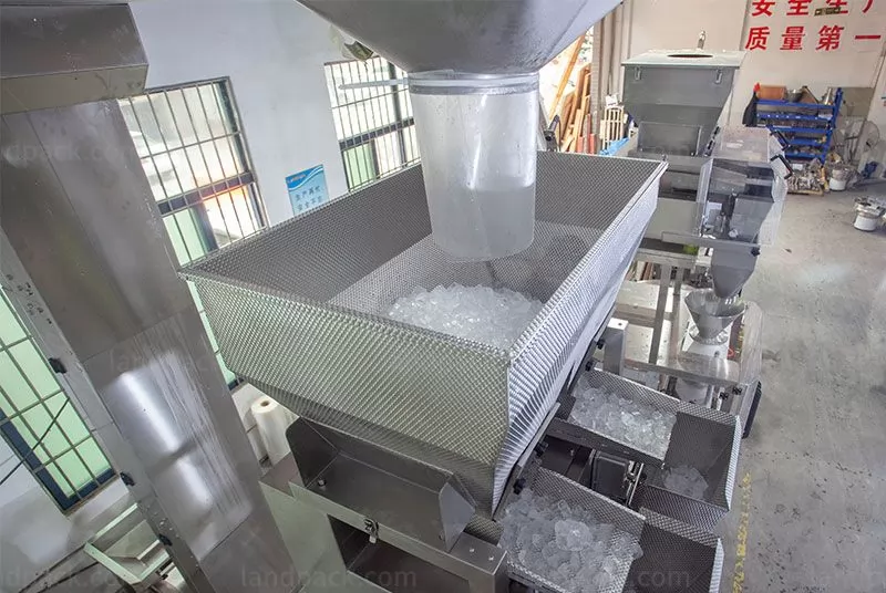 automatic ice packing machine