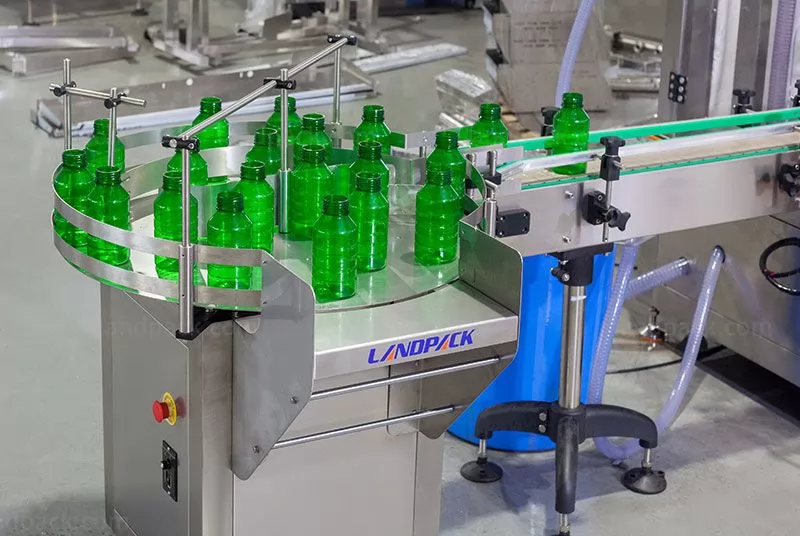 automatic bottle filling and capping machine