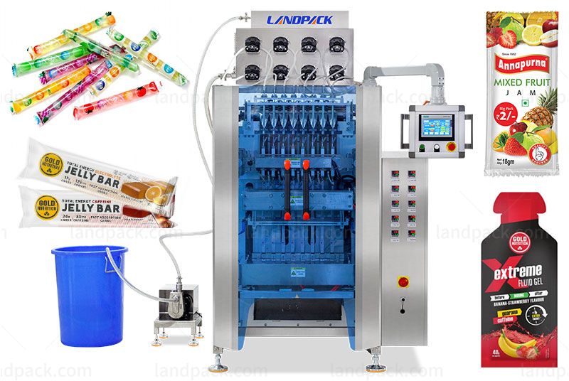 Automatic Multi-Lane Stick Packing Machine For Jelly