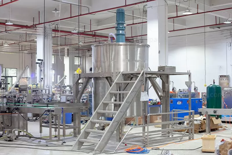 liquid soap packaging machine