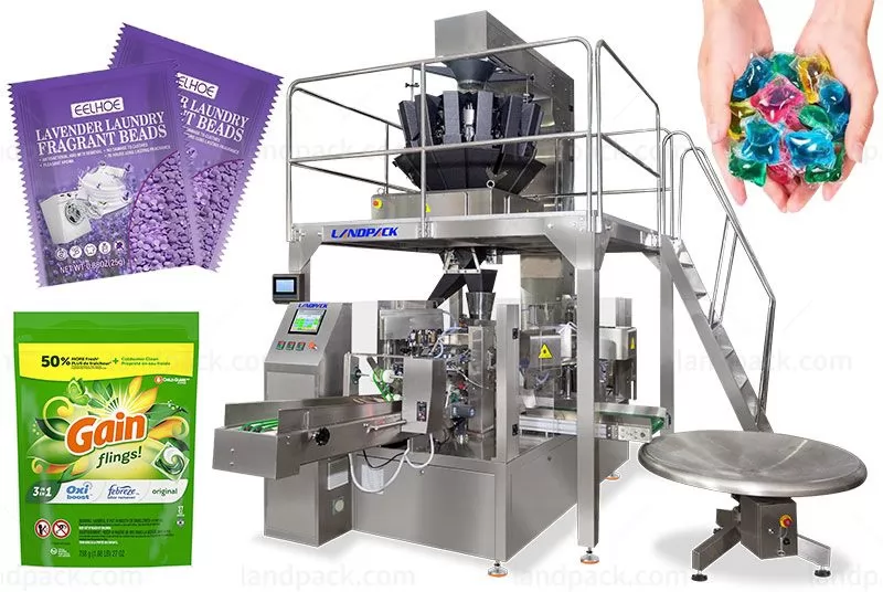 laundry detergent pods filling machine