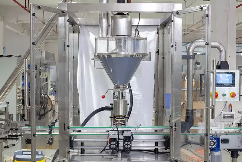 powder filling line