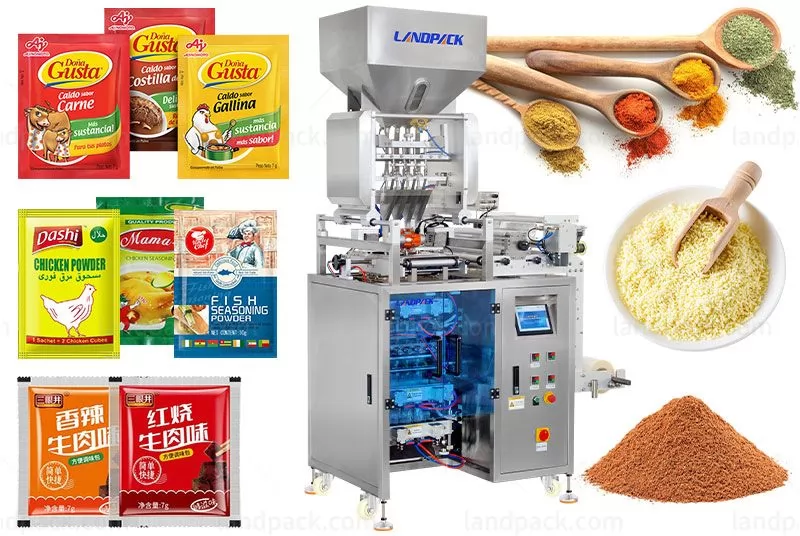 Chicken Essence Seasoning Powder Mix Spice Sachet Filling Packing Machine