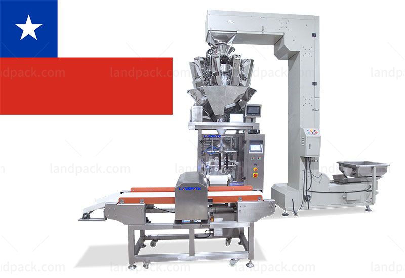 Chile Customer--LD-420Y Potato Chips Packaging Machine With Multihead Weigher