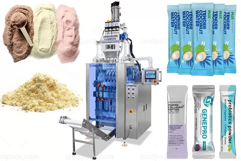 High Speed Multilane Powder Stick Packing Machine