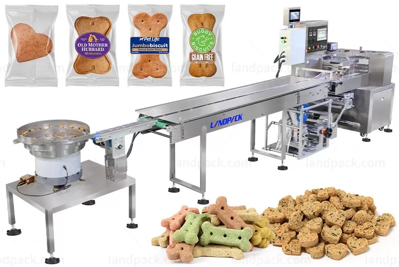 Automatic HFFS Pet Food Dog Treat Counting And Packing Machine
