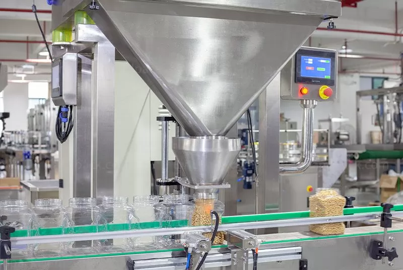 nuts filling machine