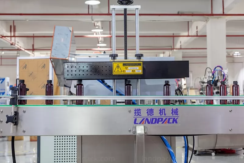 bottle filling and labeling machine