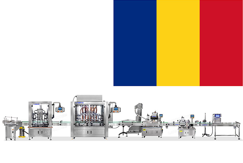 Landpack Juice Bottle Filling Line Solution For Romania Customer From Interpack Fair