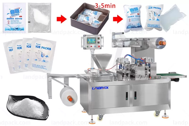 Automatic Ice Bag Four Side Seal Packing Sealing Machine