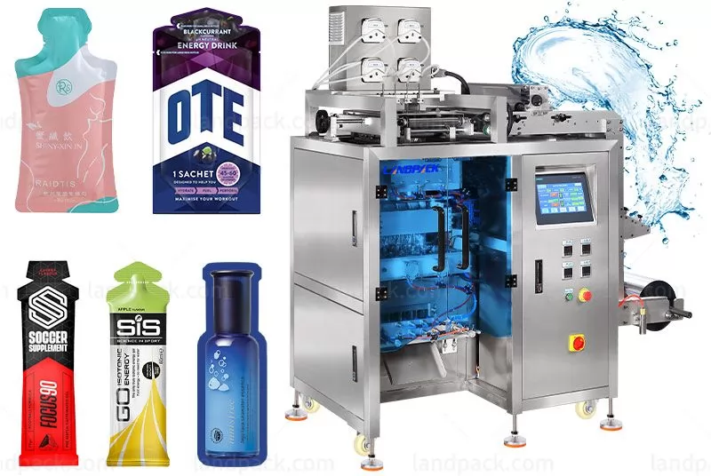 Multi Lane Liquid Shape Sachet Bag Packing Machine