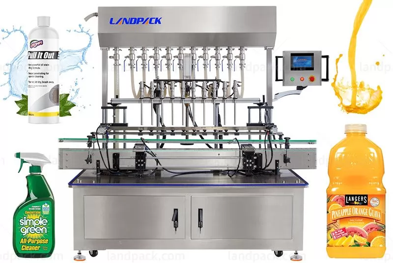 Semi Automatic Liquid Piston Pump Bottle Filling Machine