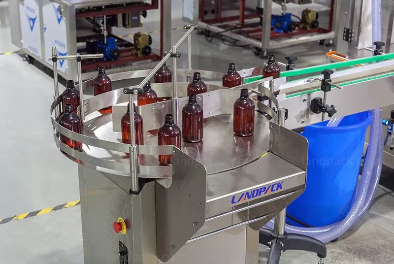 bottle filling capping and labeling machine