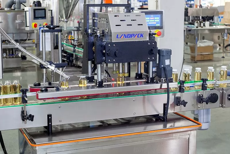 automatic liquid filling line