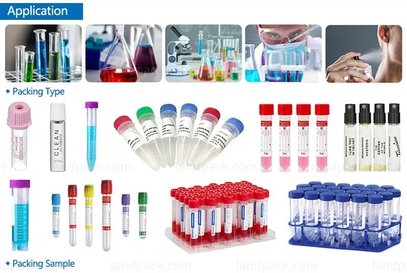 reagent tube filling machine