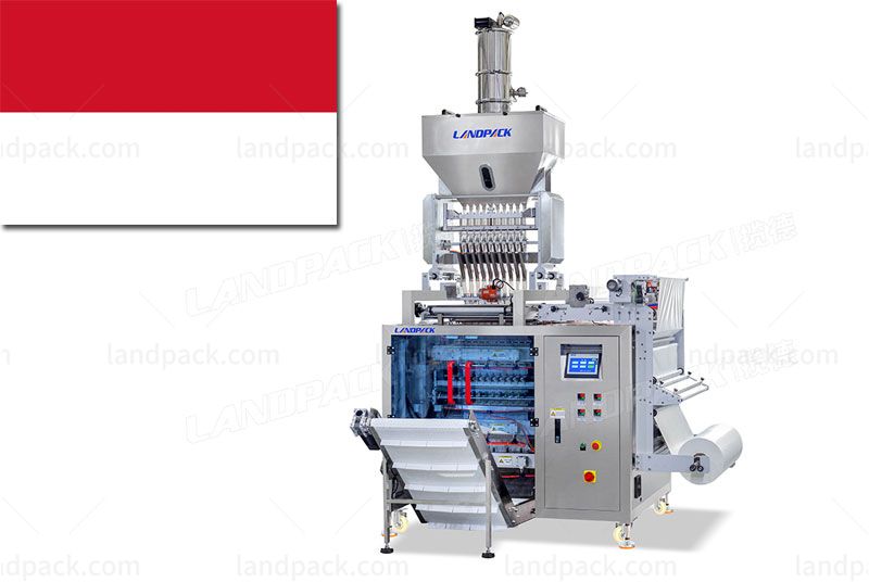 A Successful Indonesia Customer Case Of Pepper Sachet Multi Lane Packing Machine