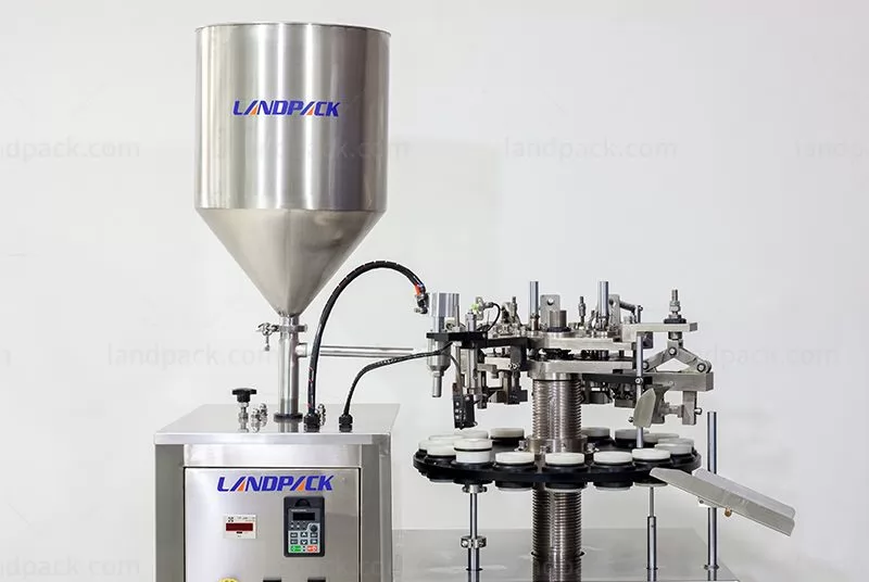 aluminium tube filling and sealing machine