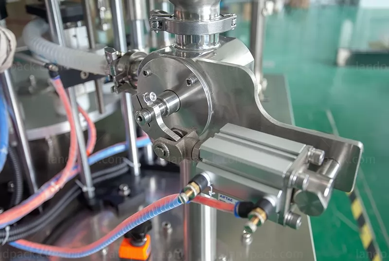 plastic tube filling sealing machine semi automatic