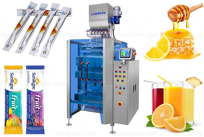 High Precision Multilane Liquid Stick Filling Packing Machine