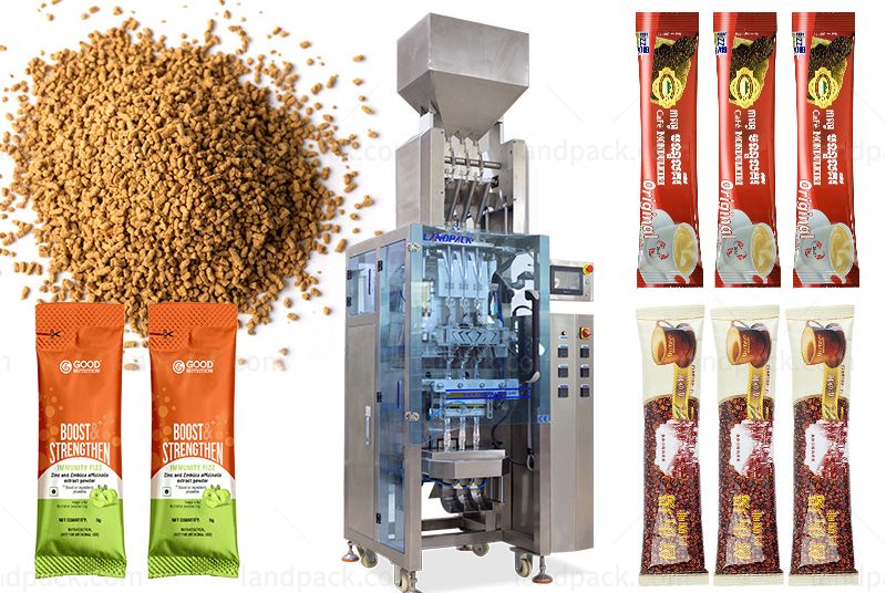 Automatic Multi Track Fine Granule Stick Packing Filling Sealing Machine