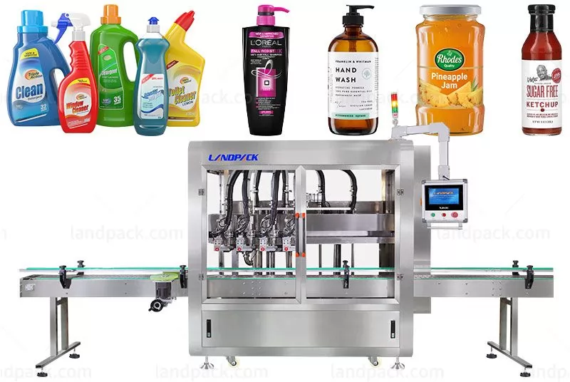 High Speed Liquid Tracking Bottling Filling Machine