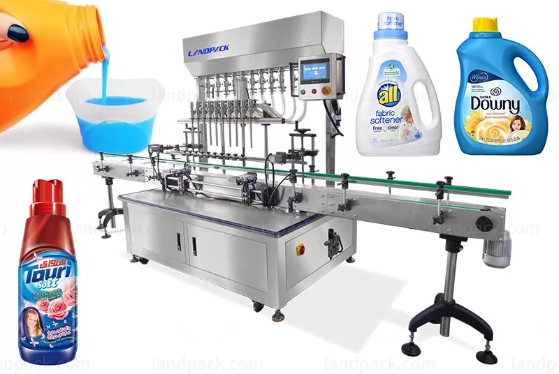 Automatic Multifunction 10 Heads Chemical Liquid Filling Machine