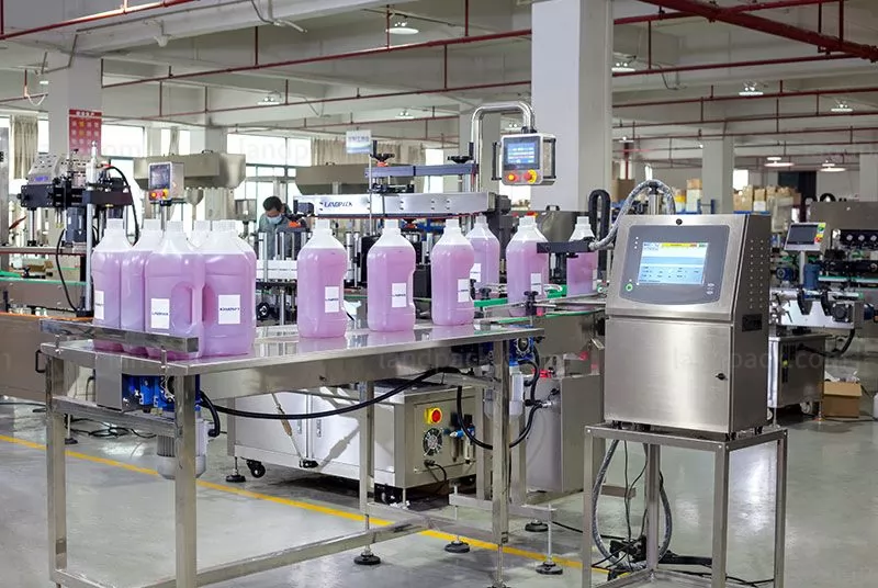 alcohol bottle filling machine