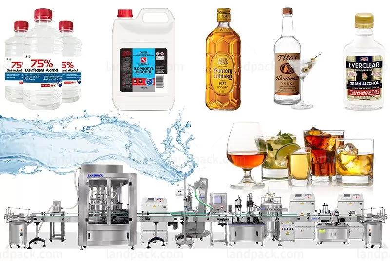 alcohol filling machine