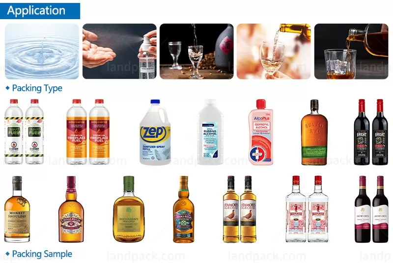 distilled spirits bottle filler