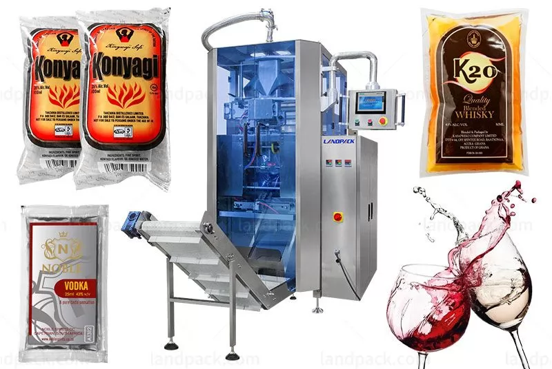 Automatic Alcohol Liquor Pouch Packing Machine