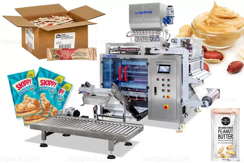 High Speed Peanut Butter Sachet Multi Lane Packing Machine