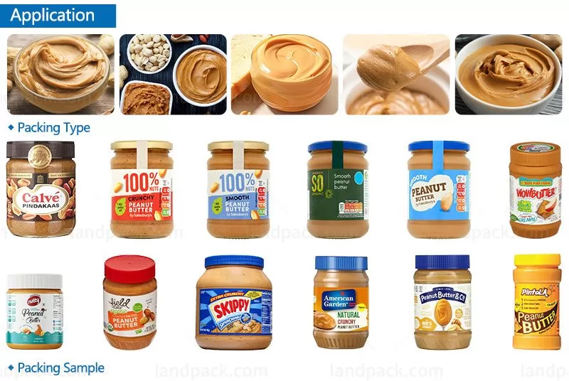 peanut butter packaging machine