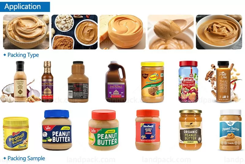 peanut butter packaging machine