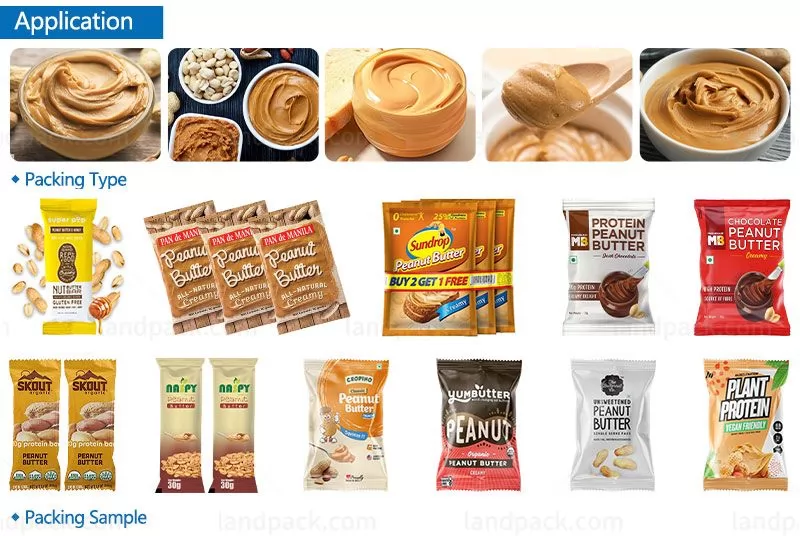 peanut butter packaging machine