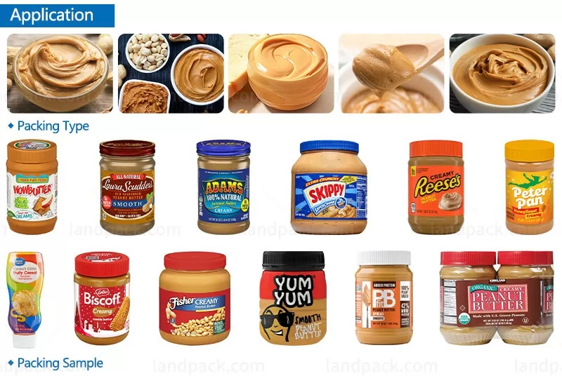 peanut butter packaging machine
