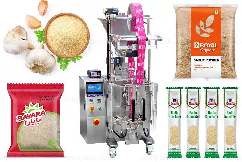 Automatic Garlic Powder Sachet Vertical Form Filling Sealing Machine