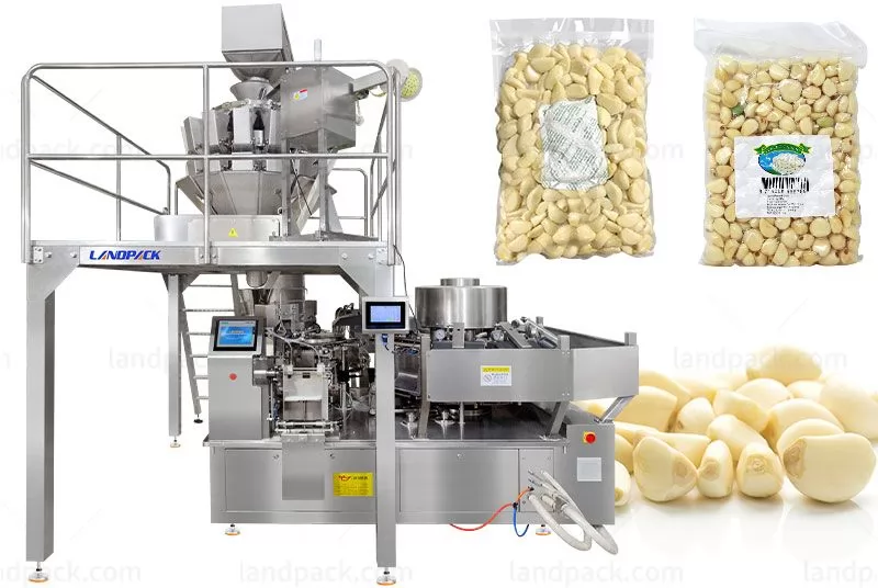 garlic packing machine