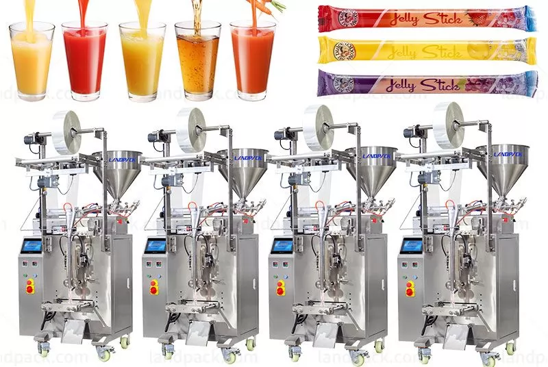 Automatic Fruit Juice Ice Pop Vertical Form Filling Sealing Packing Machine