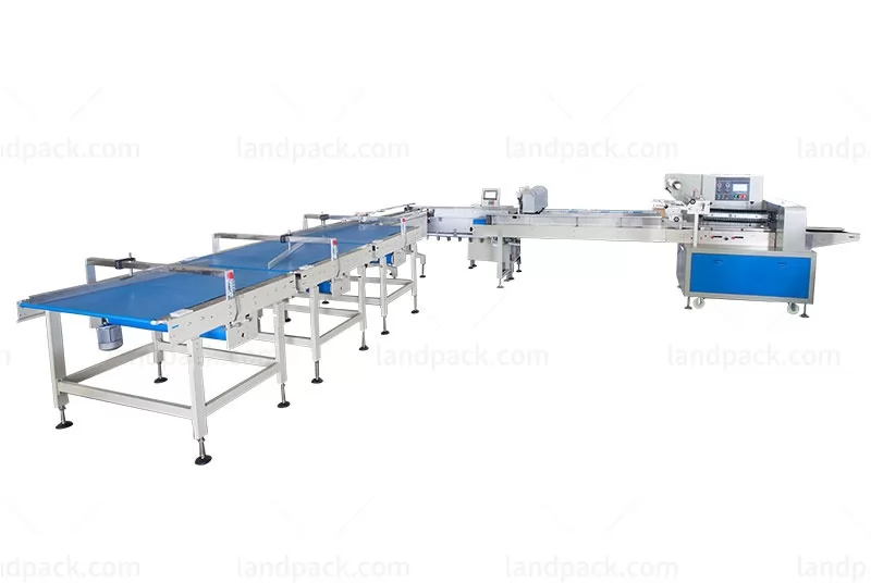 Chocolate Bar High-Speed Packaging Line Biscuit Automatic Feeding packaging machine