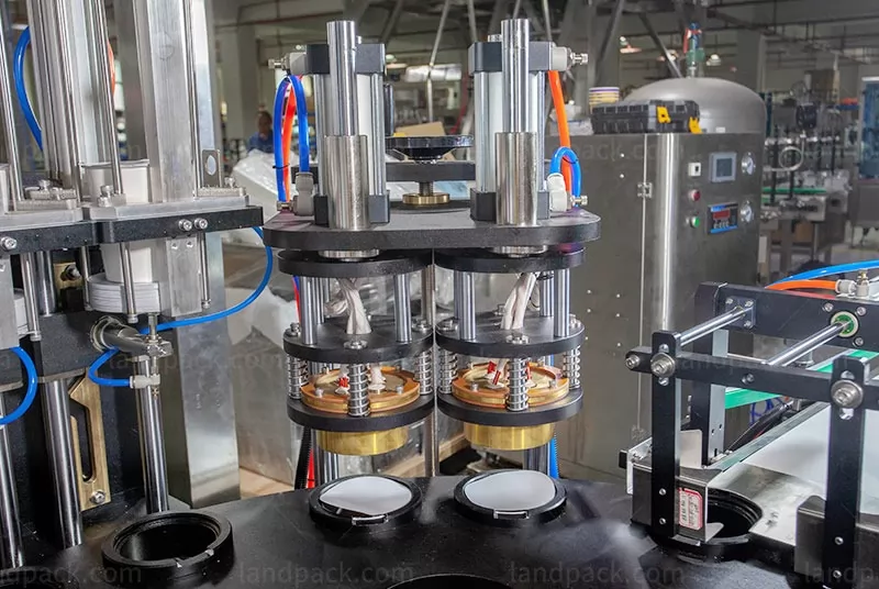 nuts cups filling sealing machine