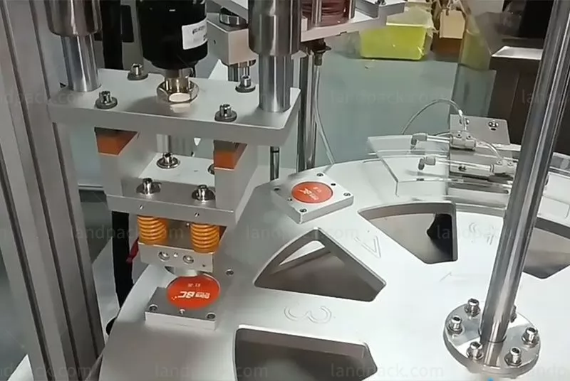 coffee capsule filling and sealing machine