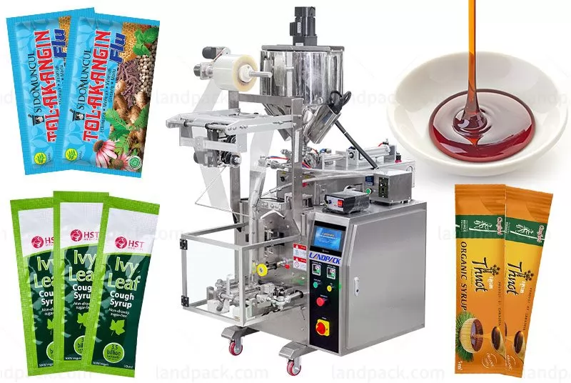 Multifunction Drug Syrup Health Product Sided Seal Sachet Packing Machine